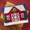 Spellbinders Etched Dies By Annie Williams-Country Christmas Barn - 5A00352J-1H6KD Spellbinders Etched Dies By Annie Williams-Country Christmas Barn - 5A00352J-1H6KD