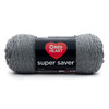 8 Pack - Red Heart Super Saver Yarn 3/Pack-Gray Heather - 5A00214D-1G4BS