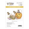 House Mouse Cling Rubber Stamp-Trick Or Treat! - 5A00353B-1H6KF - 810176102084