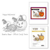 House Mouse Cling Rubber Stamp-Trick Or Treat! - 5A00353B-1H6KF