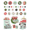 Simple Stories Decorative Brads-Say Cheese Classic Mouse Christmas - 5A0034XQ-1H69X