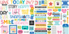 Bella Blvd Cardstock Ephemera-Words, Documented 5A0034KK-1H677