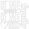 Bella Blvd Love Grows Here Cut-Outs-Home Sweet Home - 5A0034LG-1H67R Bella Blvd Love Grows Here Cut-Outs-Home Sweet Home - 5A0034LG-1H67R