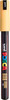 POSCA 1MR Paint Marker X-Fine Metal Tip 0.7mm-Apricot - PC-1MR-1H2PD