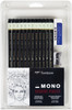 Tombow Professional Drawing Pencils 12/Pkg-Assorted Sizes - 51523 - 085014515238