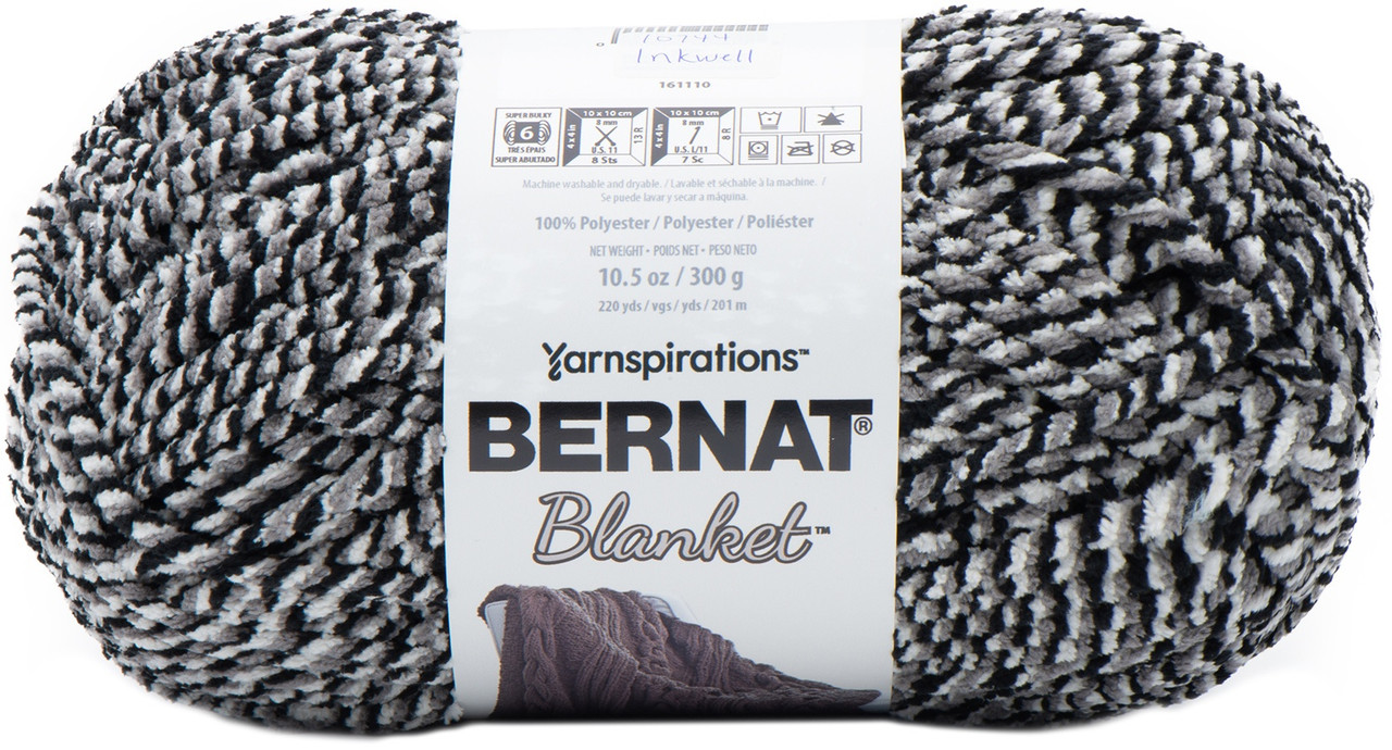 Bernat Blanket Big Ball Yarn-Grellow