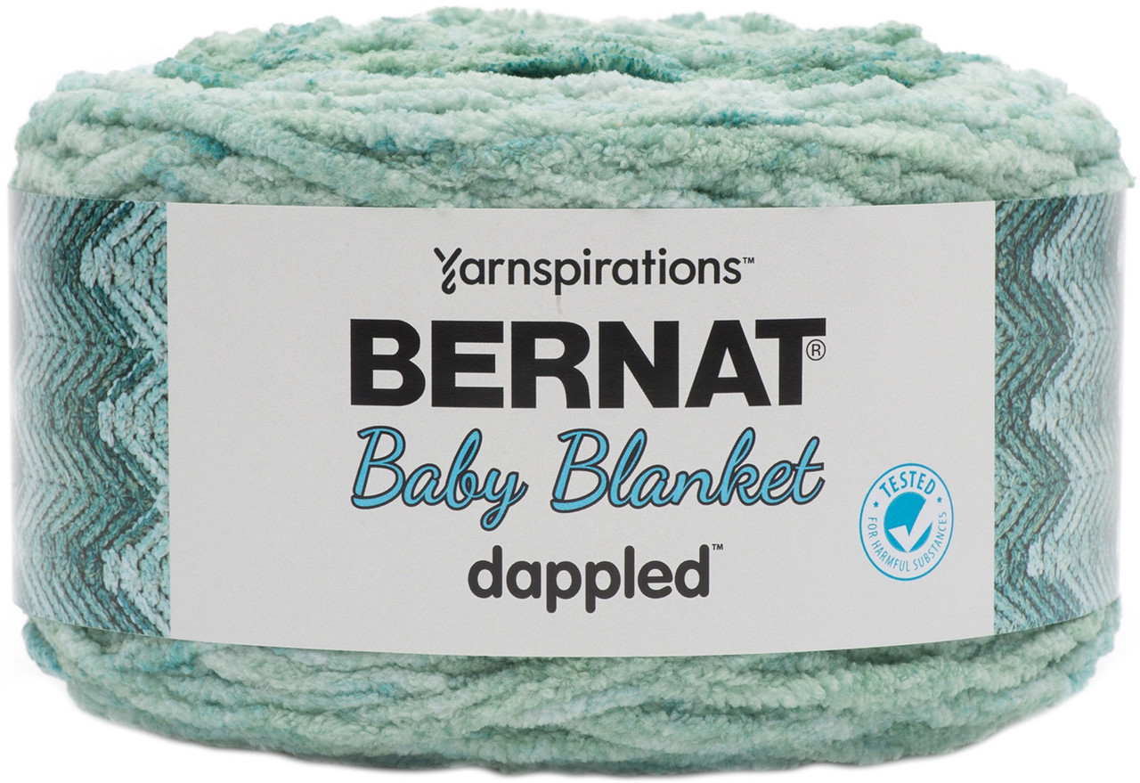 2 Pack Bernat Baby Blanket Dappled Yarn-Misty Jungle Green 161015-15006 -  GettyCrafts