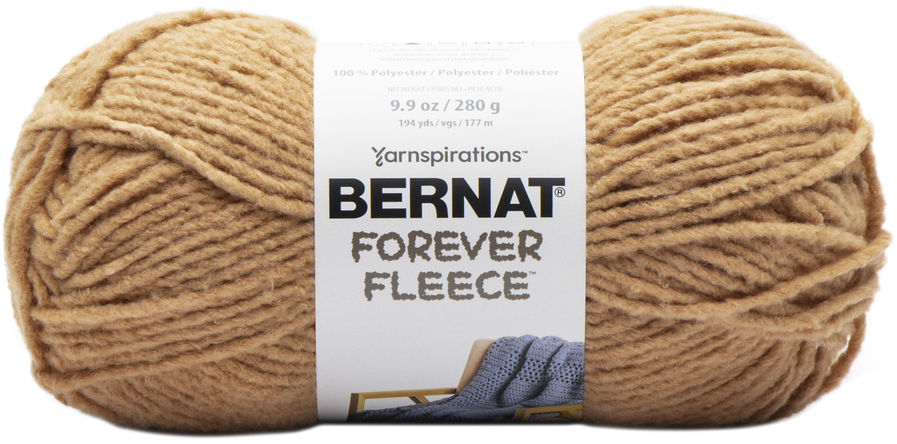 2 Pack Bernat Forever Fleece Yarn-Rain 166061-61018 - GettyCrafts
