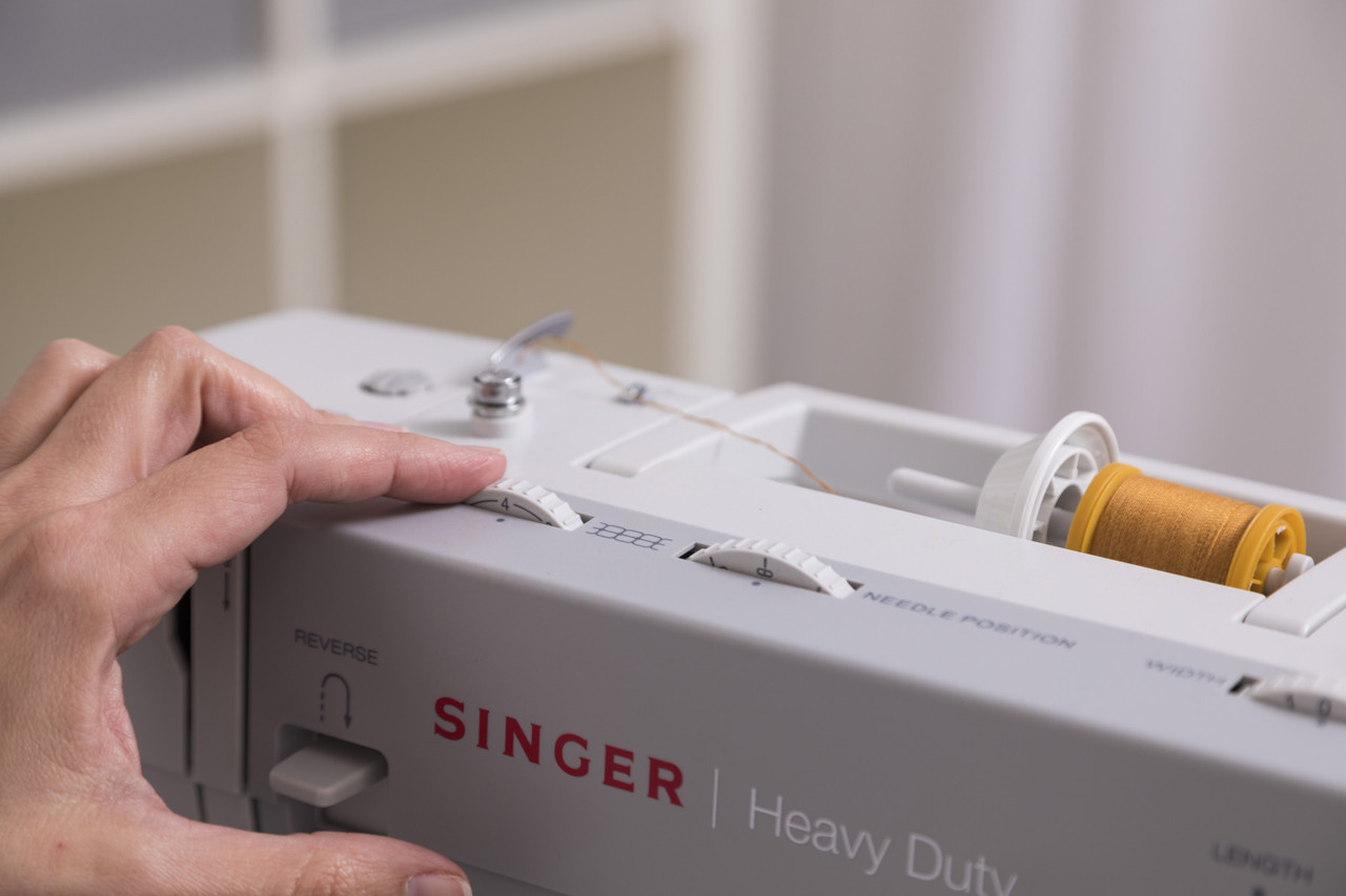 Singer Heavy Duty 4411 Sewing Machine-Gray