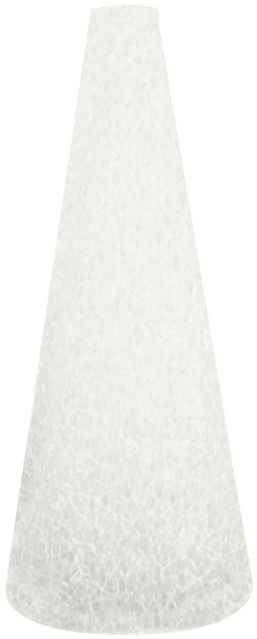 STYROFOAM CONE 9x4 WHITE