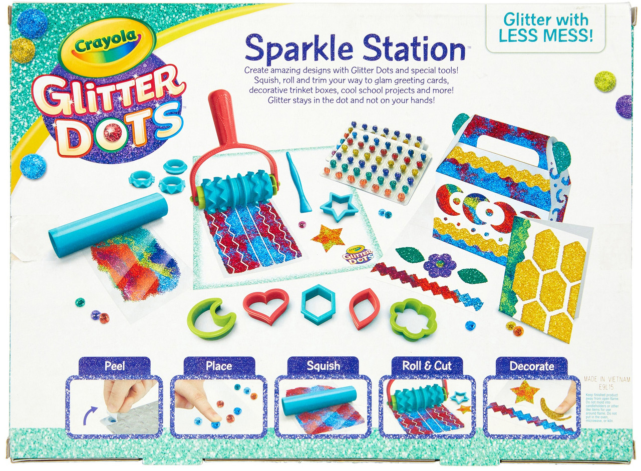 3 Pack Crayola Crayons-Glitter 24/Pkg 52-3715 - GettyCrafts