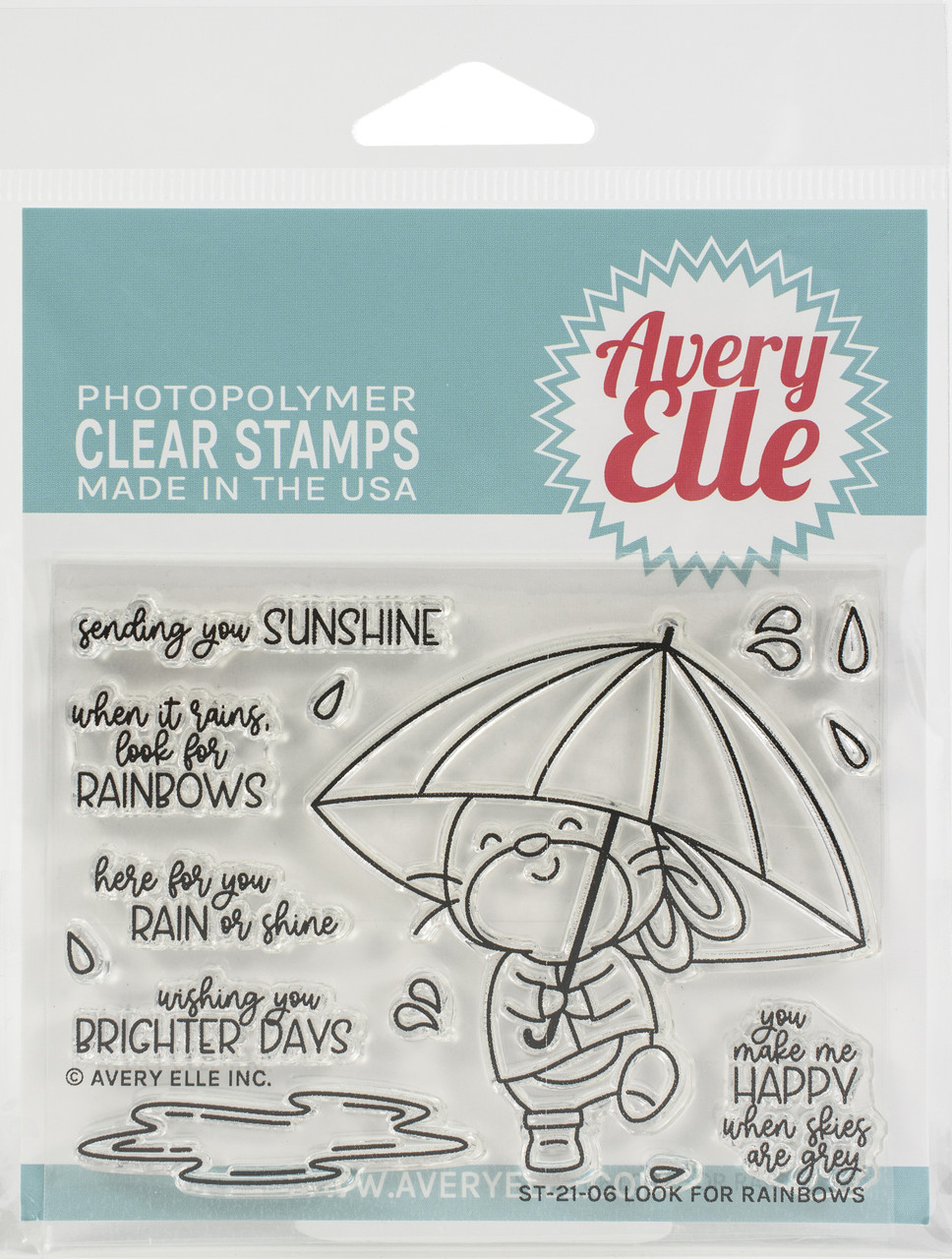 Avery Elle "SOME BUNNY" Clear Stamps Only OR Stamp & Die Bundle 2018 