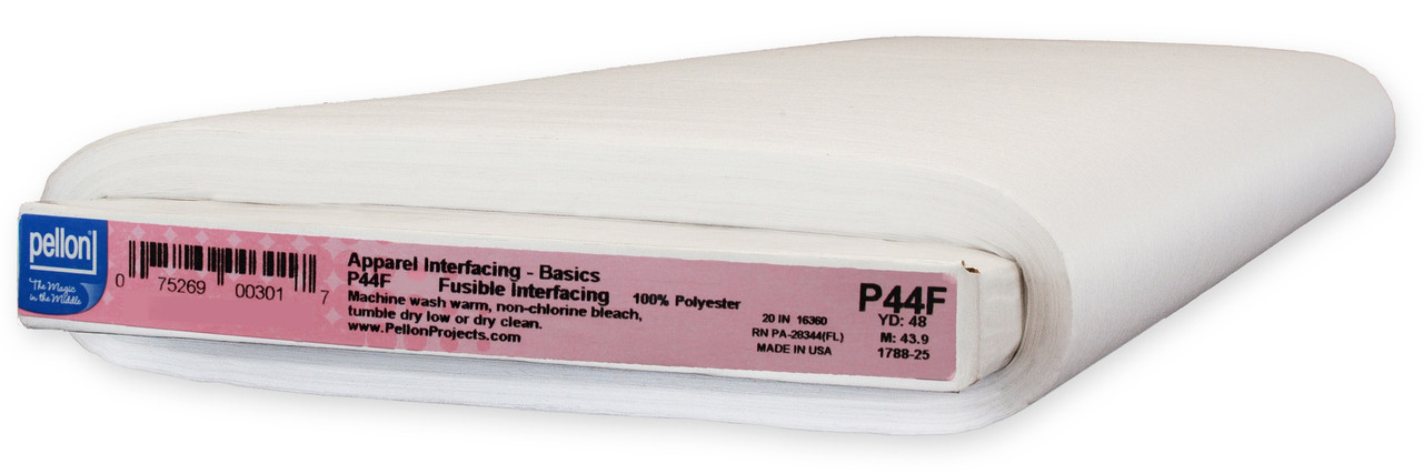 Pellon P44F Non-Woven Fusible Light-Weight Interfacing