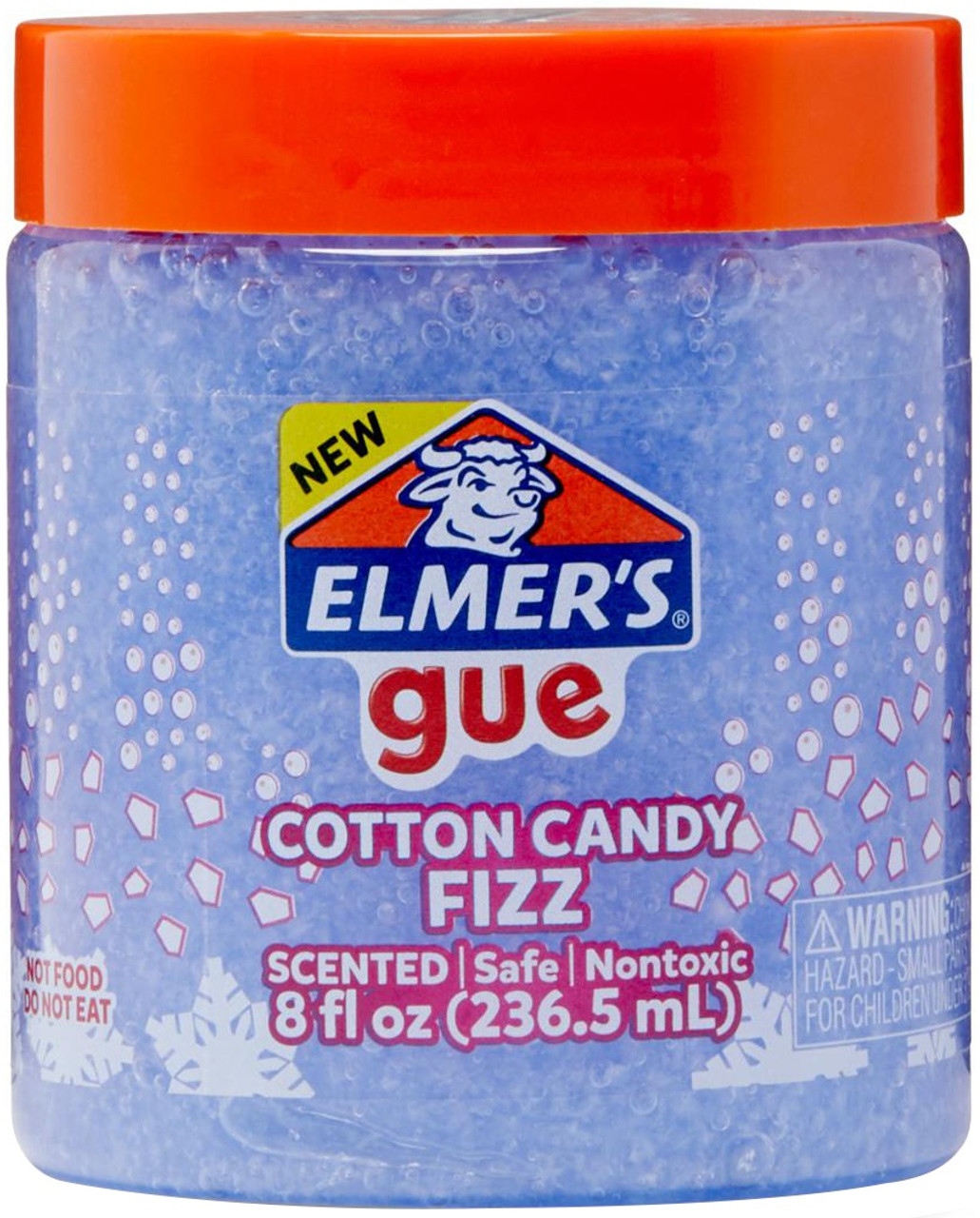 Elmer's Gue Pre-Made Slime 8oz-Cotton Candy Fizz 21105-37180