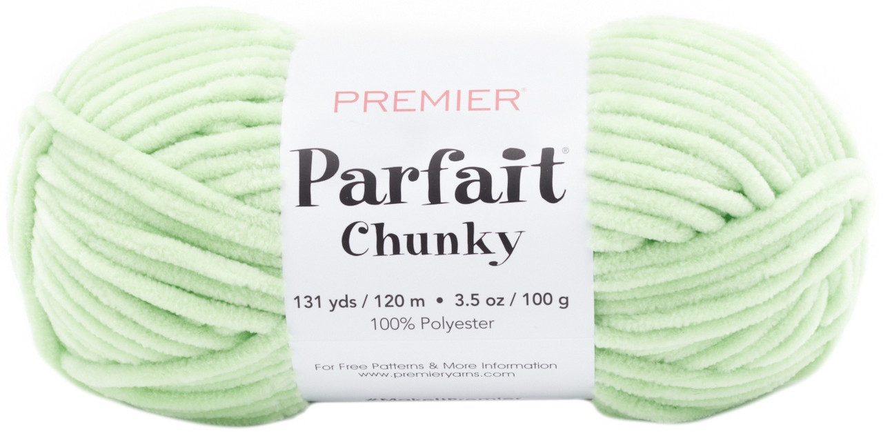 3 Pack Premier Parfait Chunky Yarn-Key Lime 1150-49 - GettyCrafts