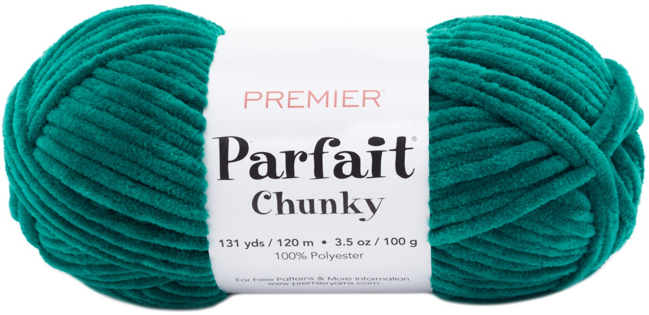3 Pack Premier Parfait Chunky Yarn-Emerald 1150-30 - GettyCrafts