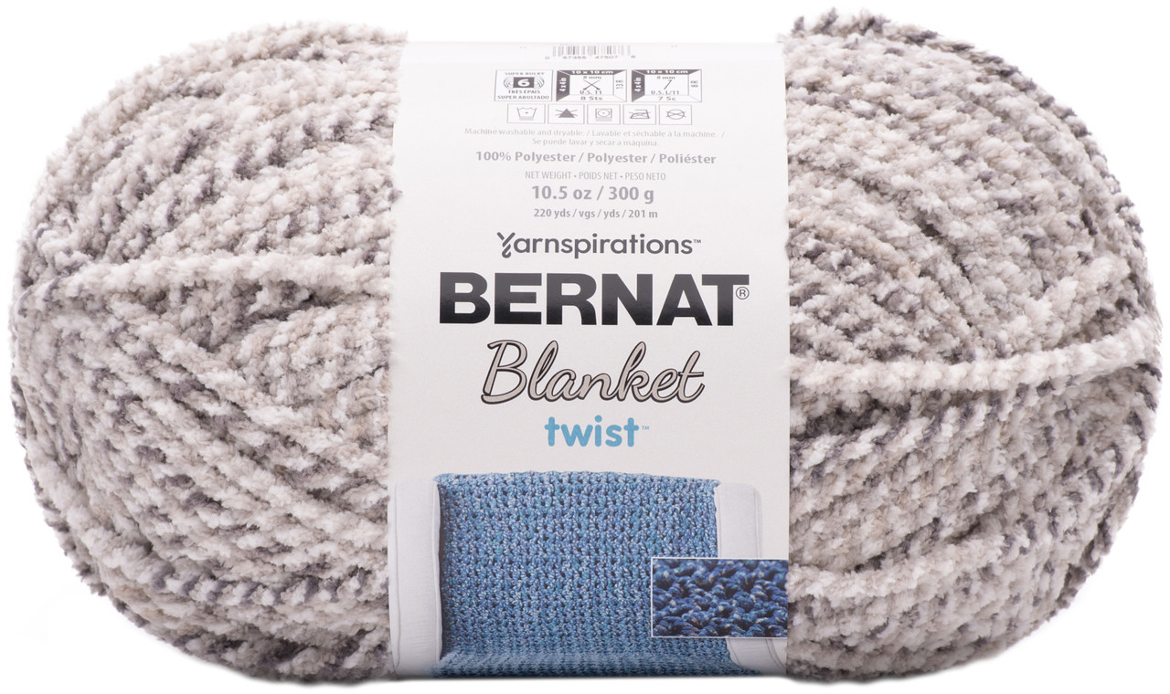 Bernat 2pk Super Bulky Polyester Blanket Twist Yarn by Bernat