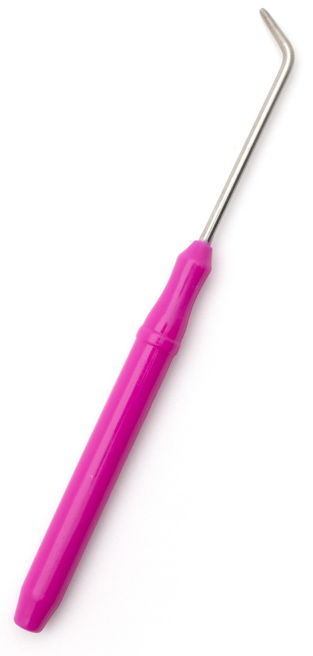 Cousin Knitting Loom Hook Tool-Silver/Pink 40000900 - GettyCrafts