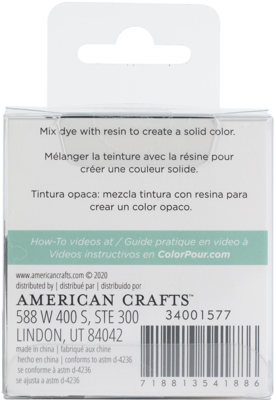 American Crafts Color Pour Resin Mix-Ins-Shell Flakes - Iridescent 4/Pkg