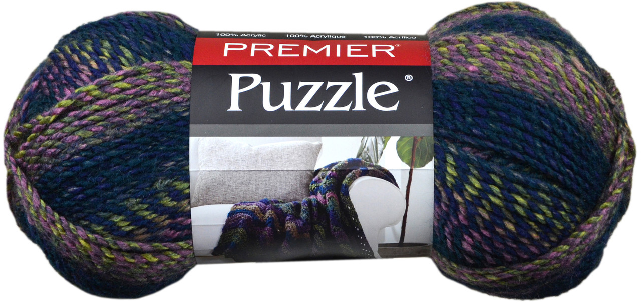 Premier Yarns - Puzzle Yarn - Backgammon - 7oz 328yds - 5 Bulky