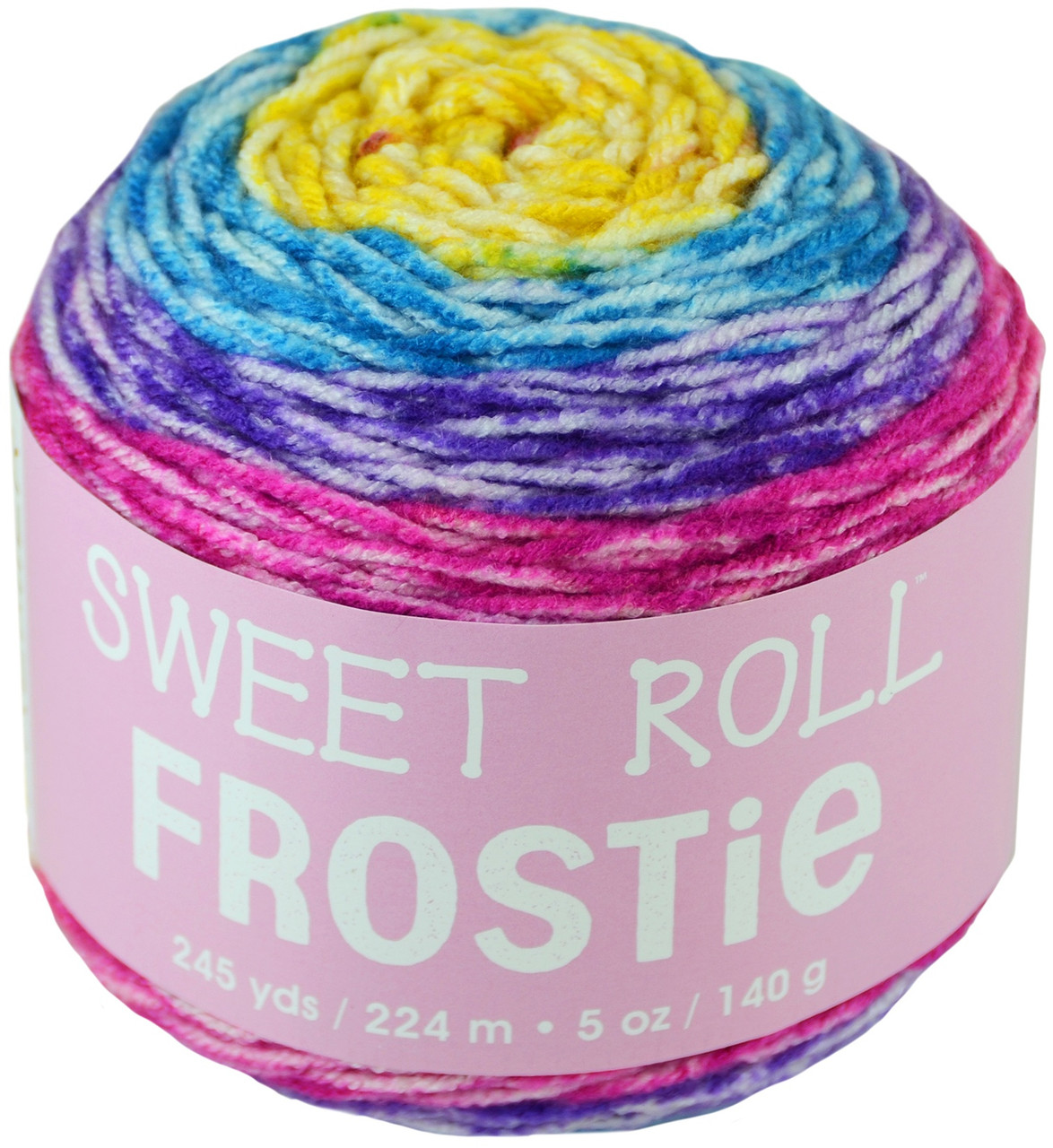 Premier Yarns Sweet Roll Frostie Yarn Strawberry Shortcake