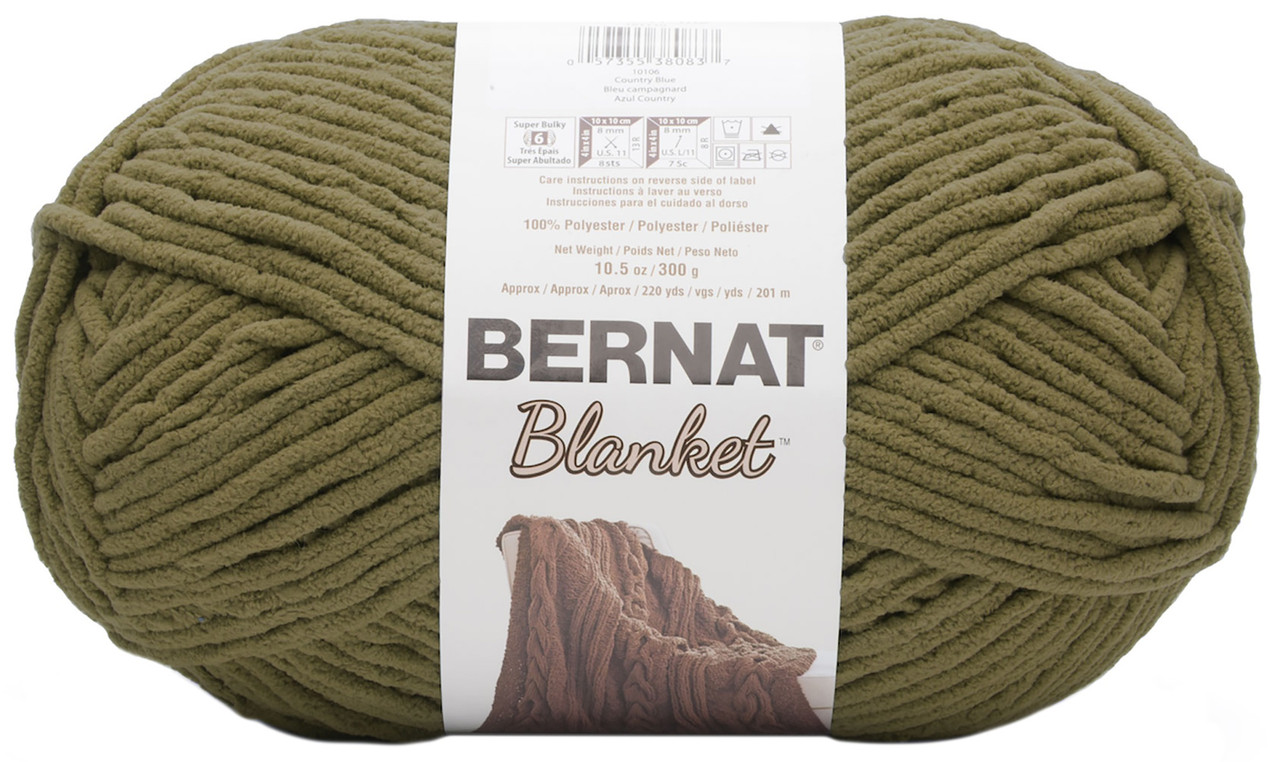 2 Pack Bernat Blanket Big Ball Yarn-Sonoma 161110-10018 - GettyCrafts