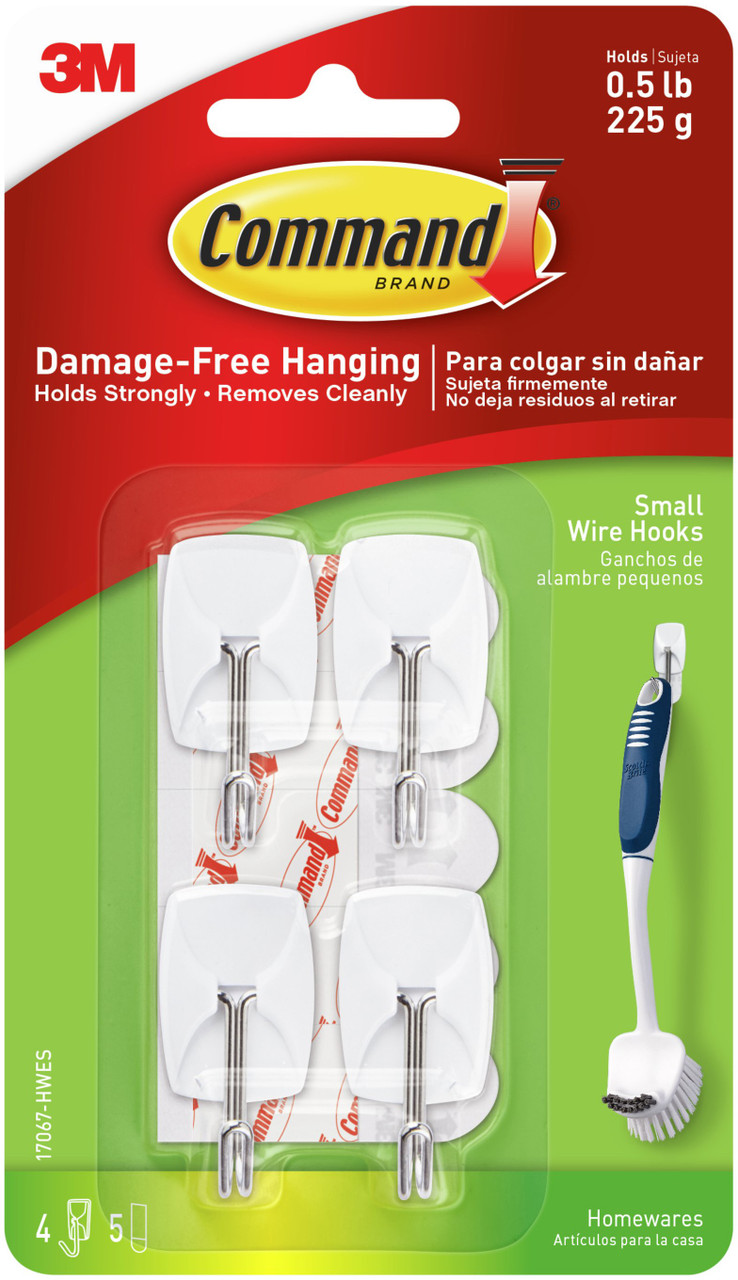 Command Brand Small Wire Hooks Value Pack