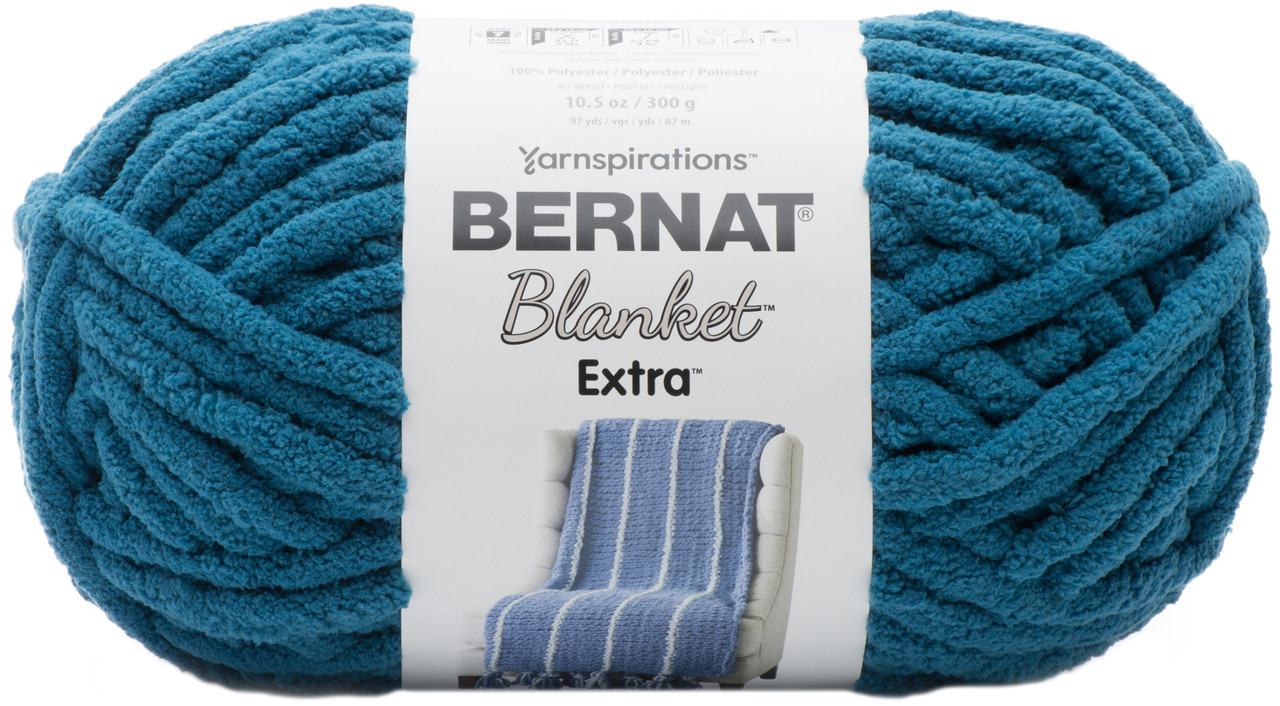 Bernat Blanket Extra Yarn-Velveteal 1610272-7008 - GettyCrafts