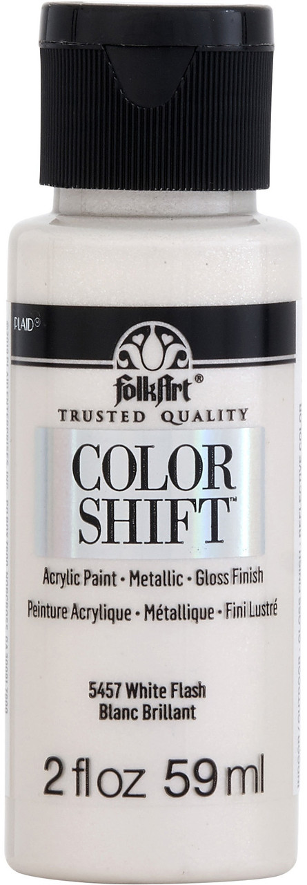 FolkArt Color Shift Paint 2oz-Black Flash