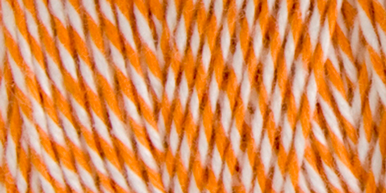 Hemptique Cotton Baker's Twine Spool 2-Ply 410' Orange