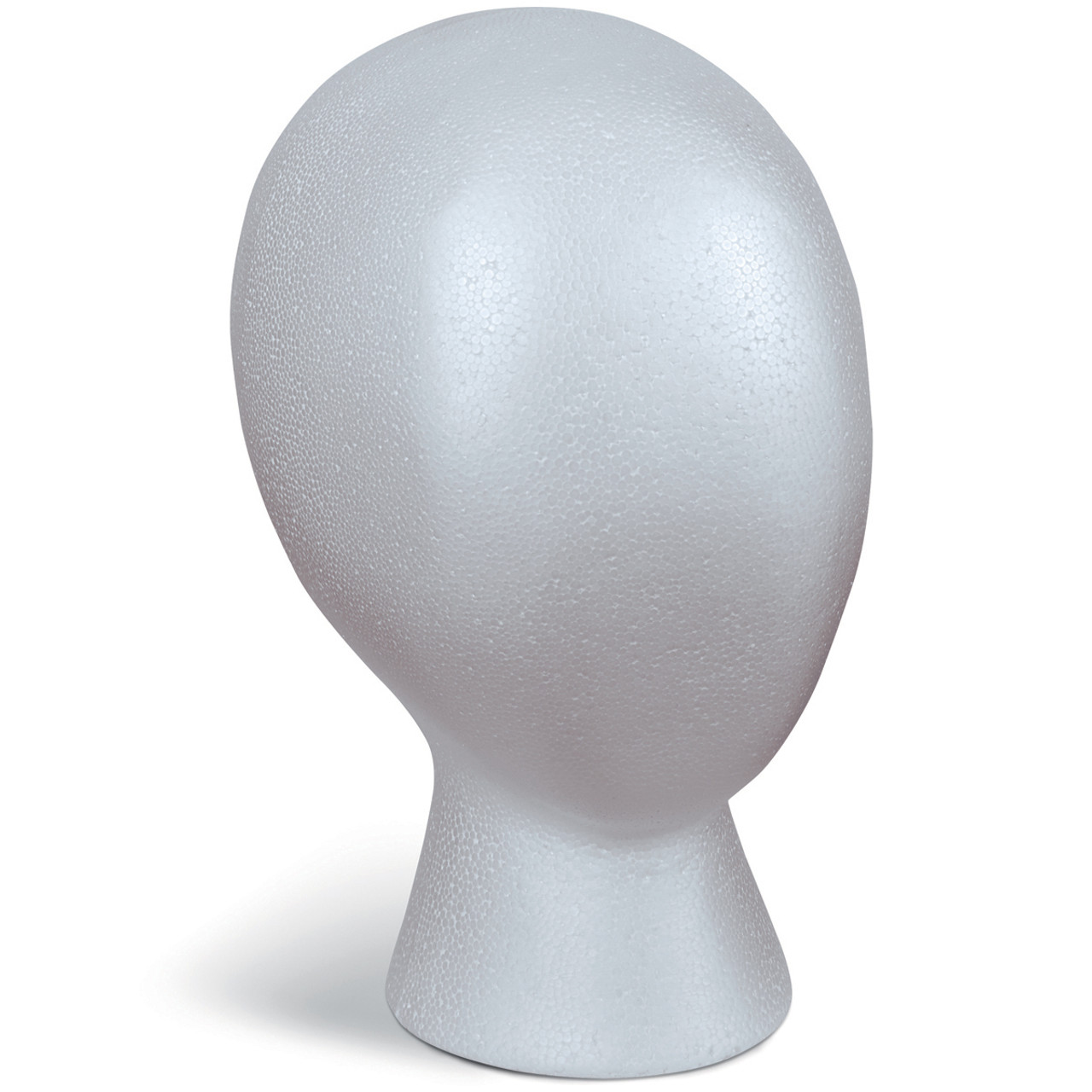 White - Styrofoam Head EPS Female - Floracraft