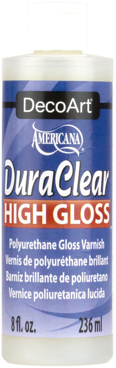 3 Pack DuraClear High Gloss Varnish-8oz DS128-9 - GettyCrafts