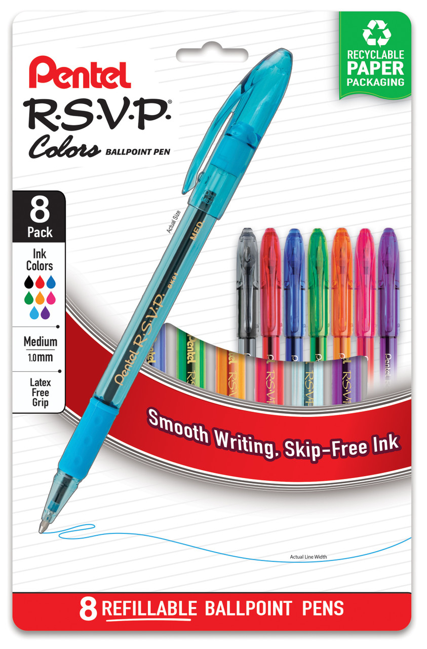 Pentel RSVP Colors Pen Set