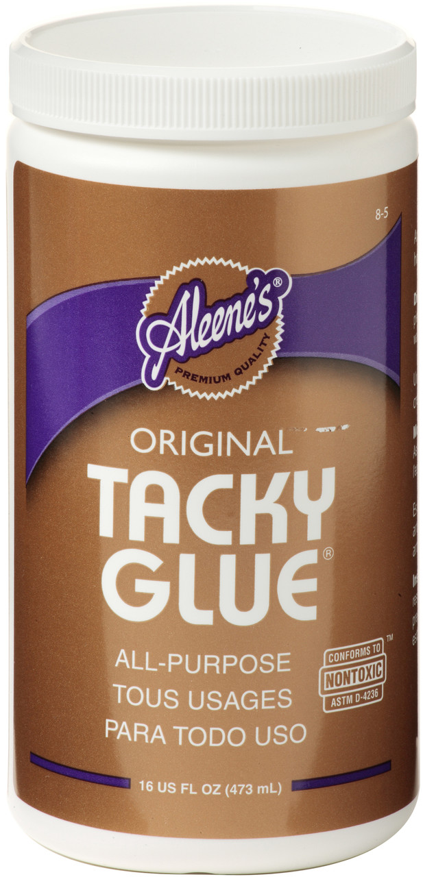 Lot of 5 Aleene's Original TACKY GLUE, Premium All Purpose Adhesive 3 fl oz  Each