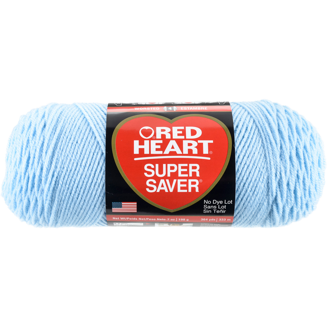 Red Heart Super Saver 3-Pack Yarn, White 3 Pack