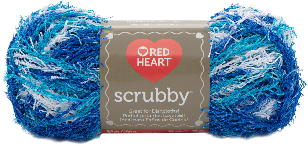 Red Heart Scrubby Yarn