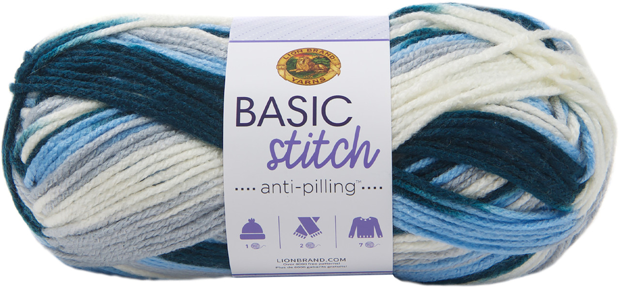 Lion Brand Basic Stitch Anti-Pilling Yarn-Fairview 202-210