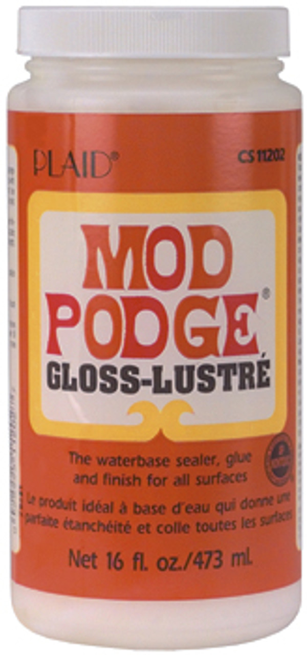 MOD PODGE (Choose from MATTE/GLOSS) Waterbase sealer, glue & finish 16oz  473ml