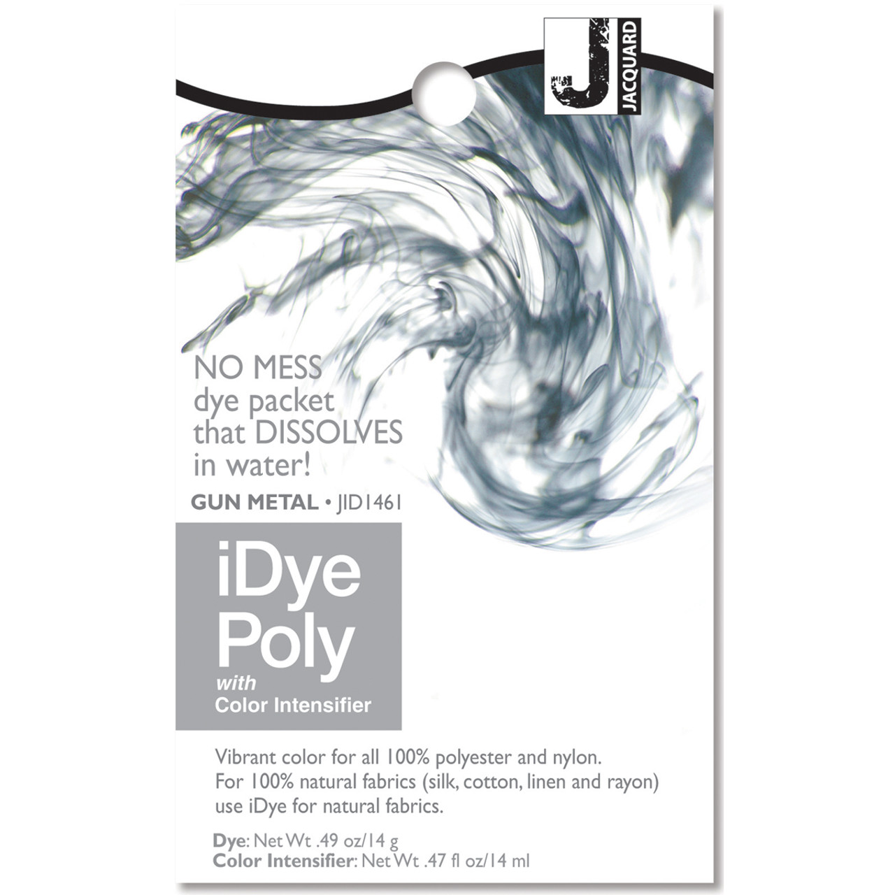 IPOLY-454 Jacquard iDye Poly Fabric Dye 14g-Black 