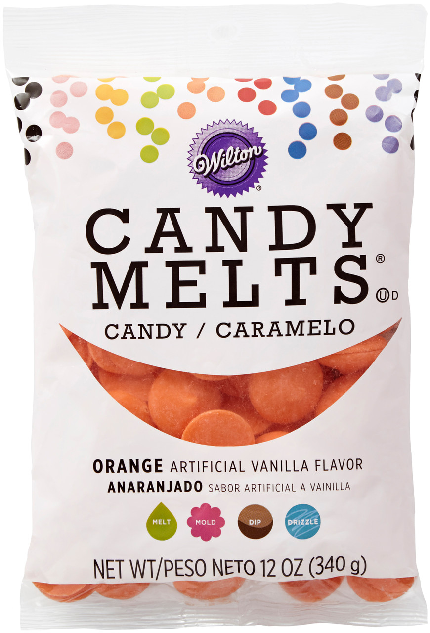 5 Pack Wilton Candy Melts Flavored 12oz-Orange, Vanilla W1911-60-6071 -  GettyCrafts