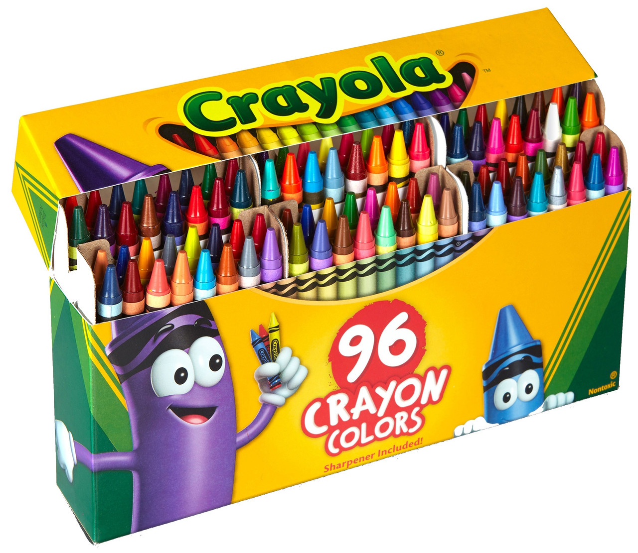 2 Pack Crayola Crayons-96/Pkg 52-0096 - GettyCrafts