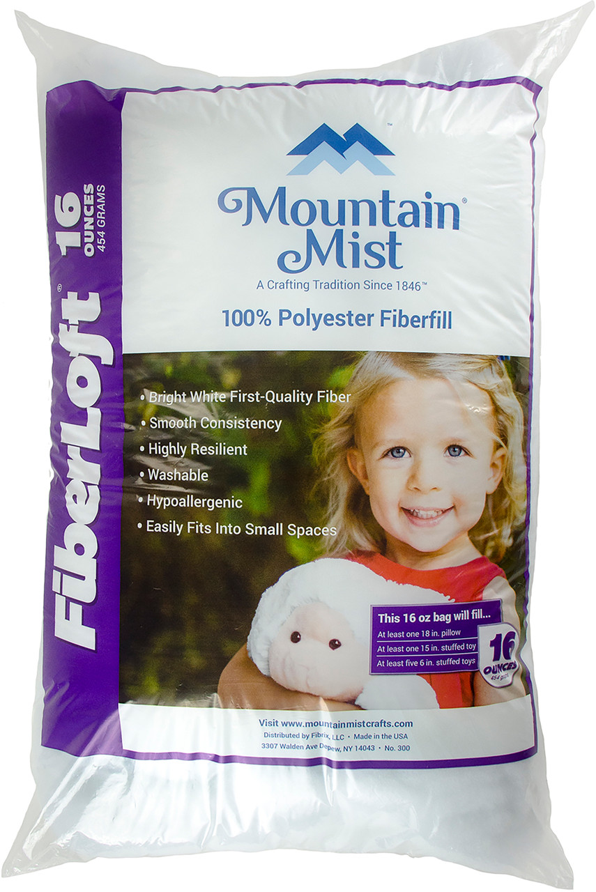 24 Pack Mountain Mist Fiberloft Polyester Stuffing-16oz 300MM - GettyCrafts