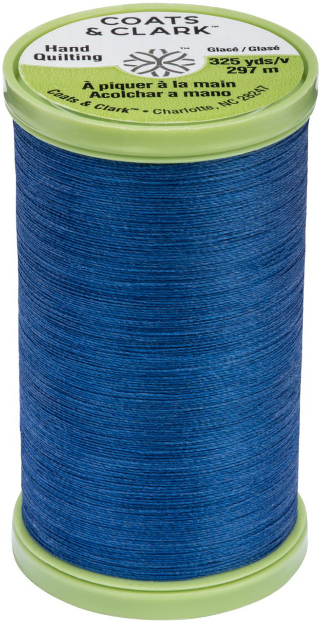 3 Pack Coats Dual Duty Plus Hand Quilting Thread 325yd-Yale Blue S960-4470  - GettyCrafts