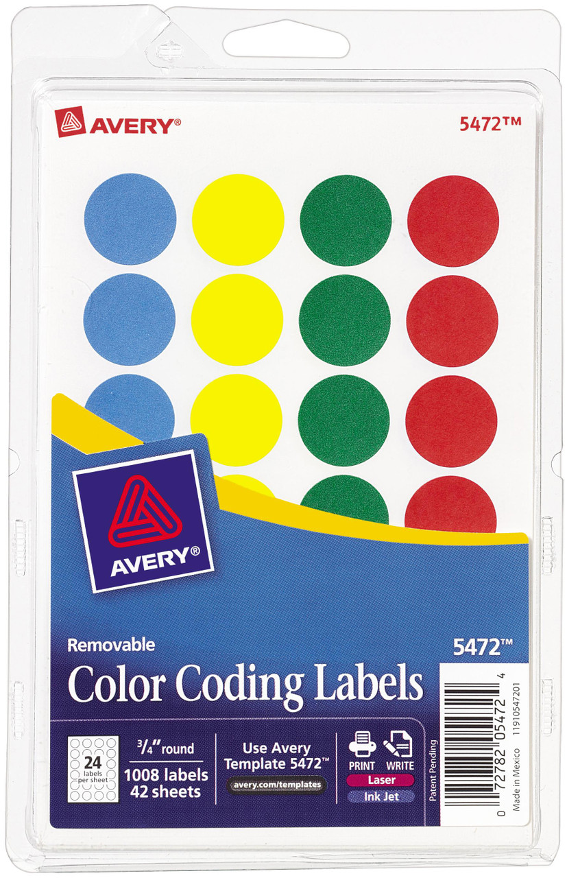 Avery No-Iron Clothing Labels 