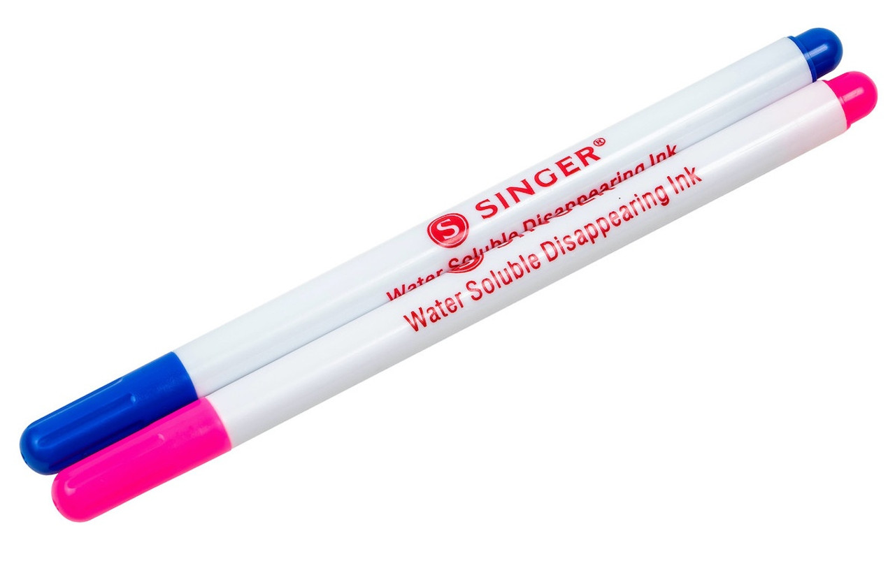 White Fabric Marking Pens (Heat Erase) 3pk