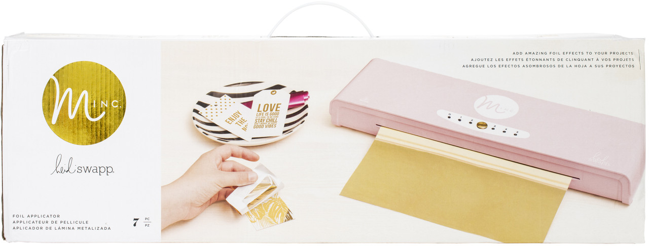 Heidi Swapp Minc Foil Applicator & Starter Kit (US Version)-Blush