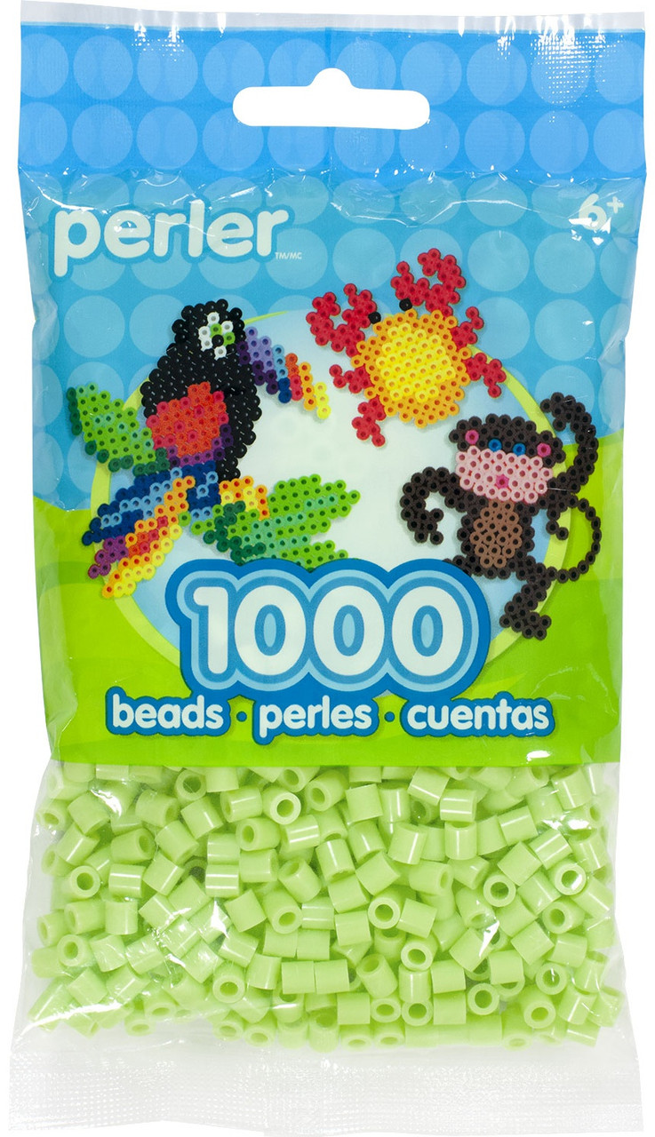 Perler Beads 1,000/Pkg-Sour Apple PBB80-19-15241 - GettyCrafts
