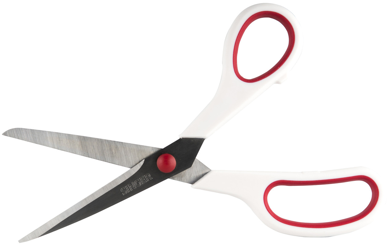 Singer 8.5inch Fabric Scissors with Soft-Grip Handle - 075691071707