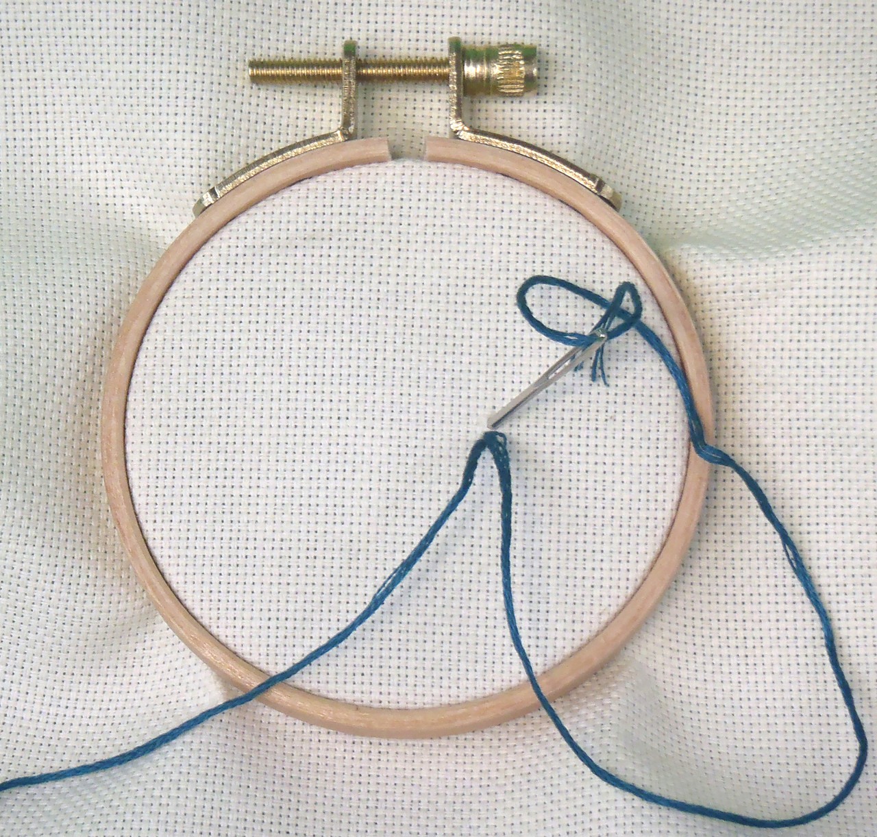 Frank A. Edmunds Beechwood Embroidery Hoop-12 