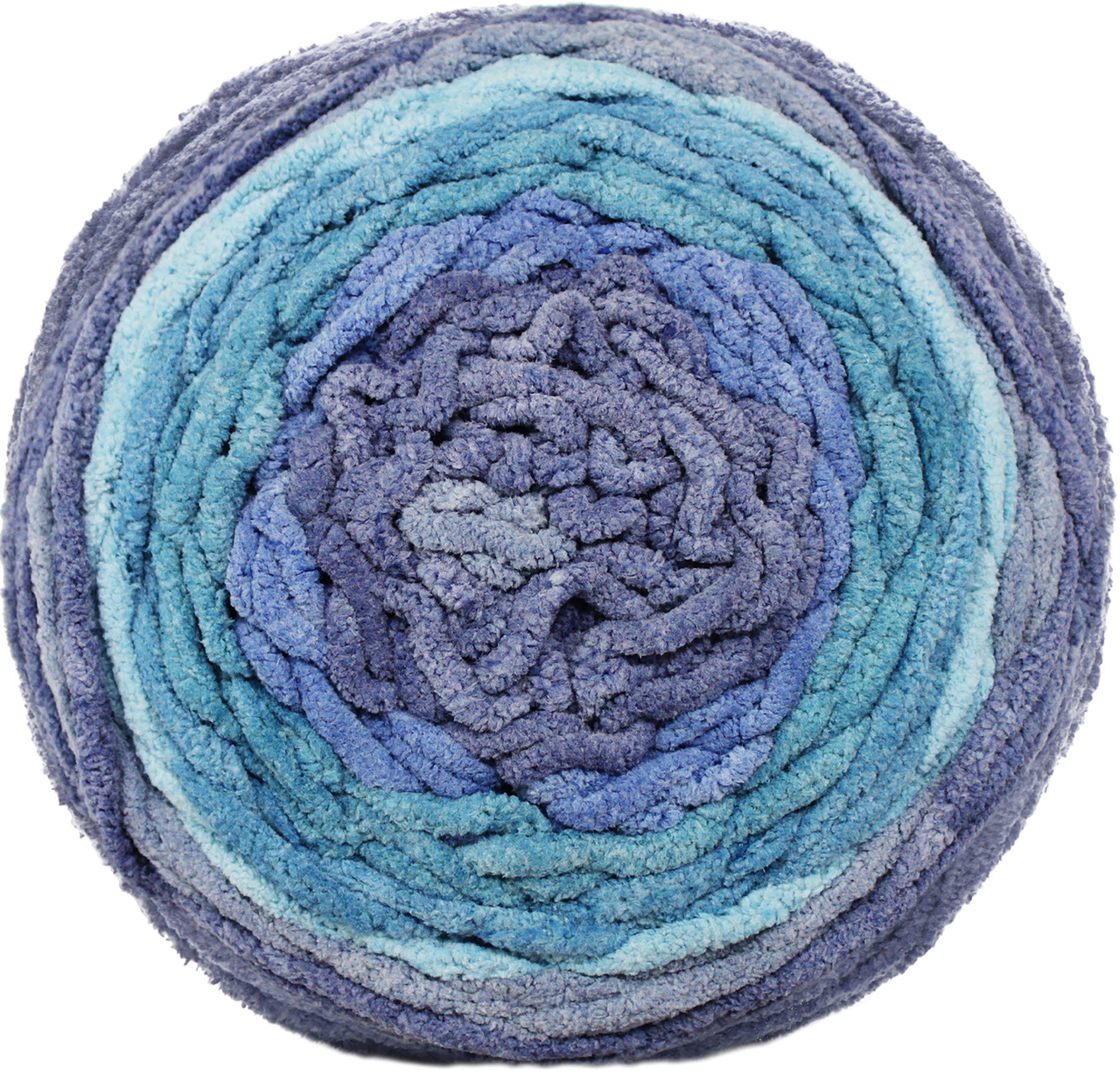 Bernat Blanket Ombre Yarn Shade Blue Ombre 161036 36010 GettyCrafts